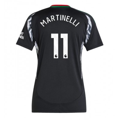 Fotbalové Dres Arsenal Gabriel Martinelli #11 Dámské Venkovní 2024-25 Krátký Rukáv Fotbalové Dres Arsenal Gabriel Martinelli #11 Dámské Venkovní 2024-25 Krátký Rukáv